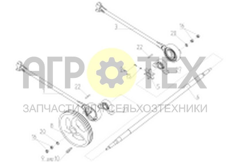 Чертеж Привод очистки (101.01.01.010)